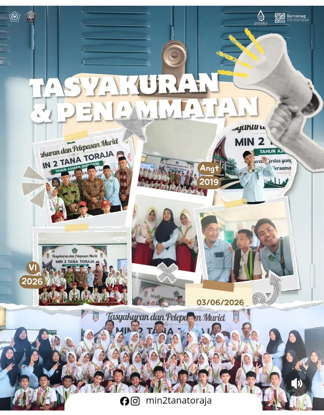 Haru dan Bangga, Siswa MIN 2 Tana Toraja Menutup Babak Enam Tahun Belajar